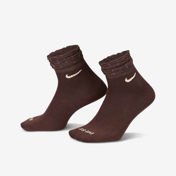 Kids Brown Socks. Nike IE